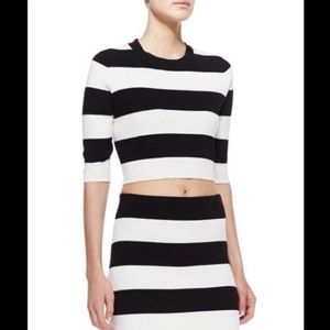 THEORY prosecco harmony crop top